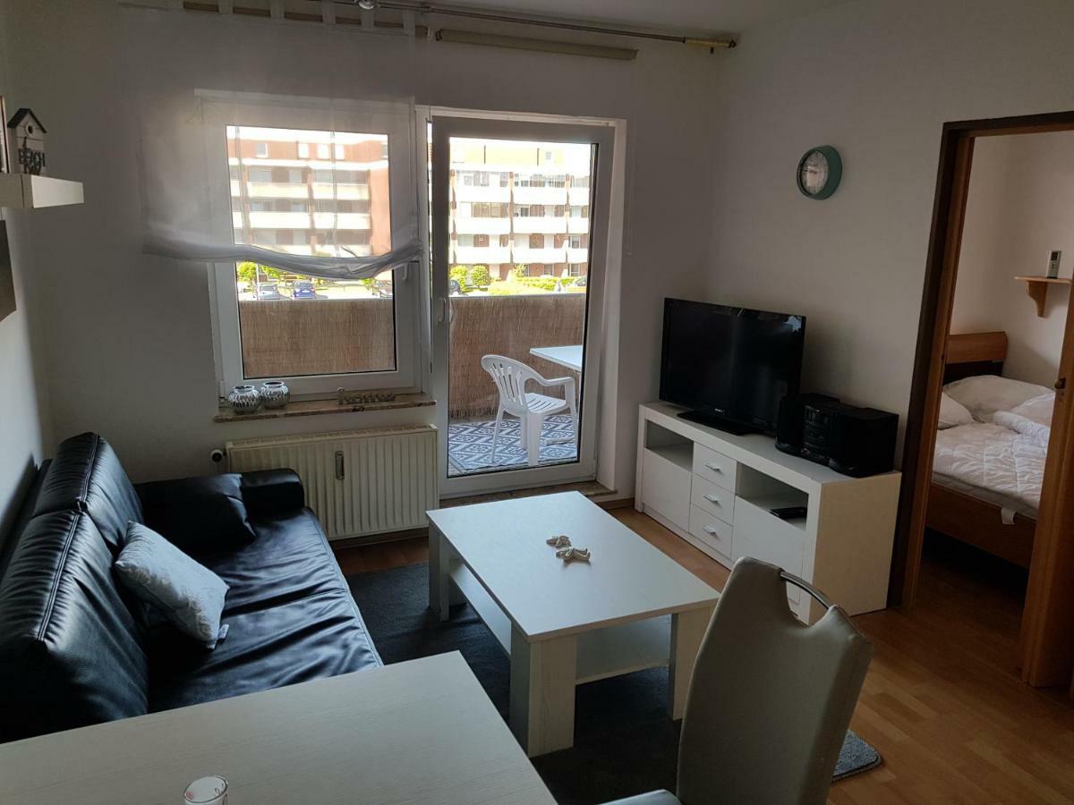 Kleine Mowe Ferienwohnung Dornumersiel Bagian luar foto