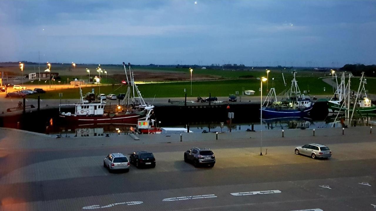 Kleine Mowe Ferienwohnung Dornumersiel Bagian luar foto